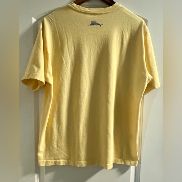 Men’s Tommy Bahama Yellow RELAX T-Shirt Size L - Picture 2 of 4